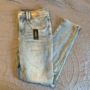 NWT Express Mid Rise Cropped Skinny Legging | 6